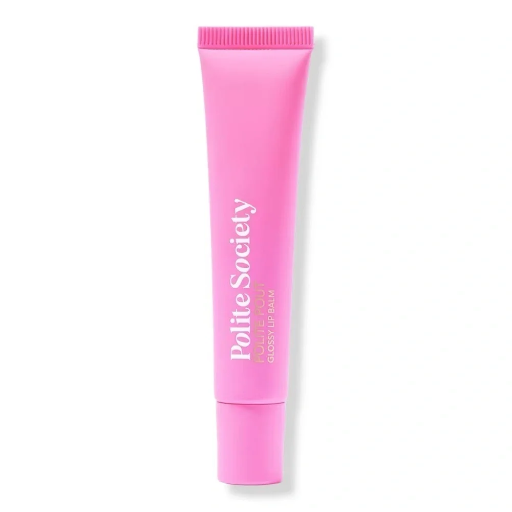 NWT Polite Society Polite Pout Glossy Lip Balm